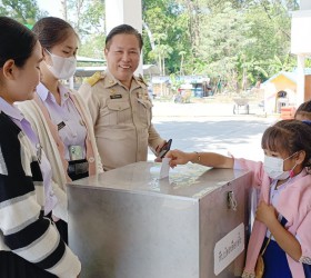 โครงการประชาธิปไตยในโรงเรียน (กิจกรรมเลือกตั้งกรรมการสภานักเรียน)